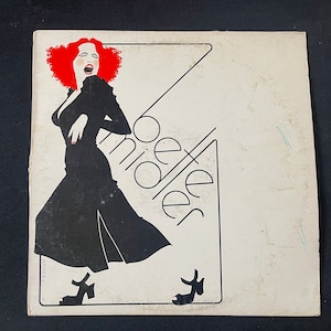 Bette Midler - Original Vinyl 1973 Record - # SD 7270 - Amsel - Atlantic Recording Company - Good Shape / Vintage Gem!