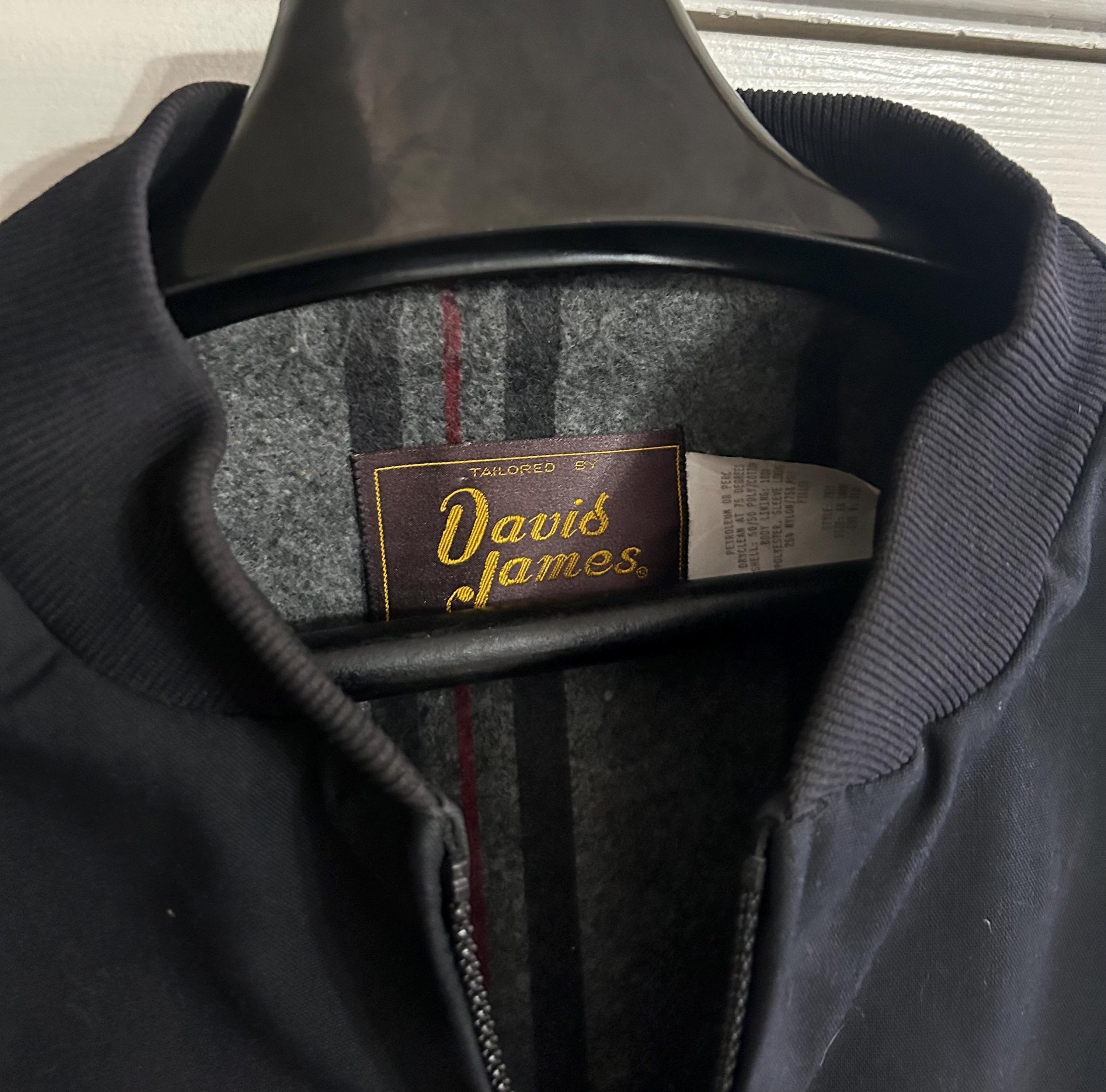 Vintage David James Aztec Cowboy Native American - Lined Bomber