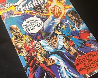 1993 ストリートファイター 2 ポスター、ビンテージ SF2