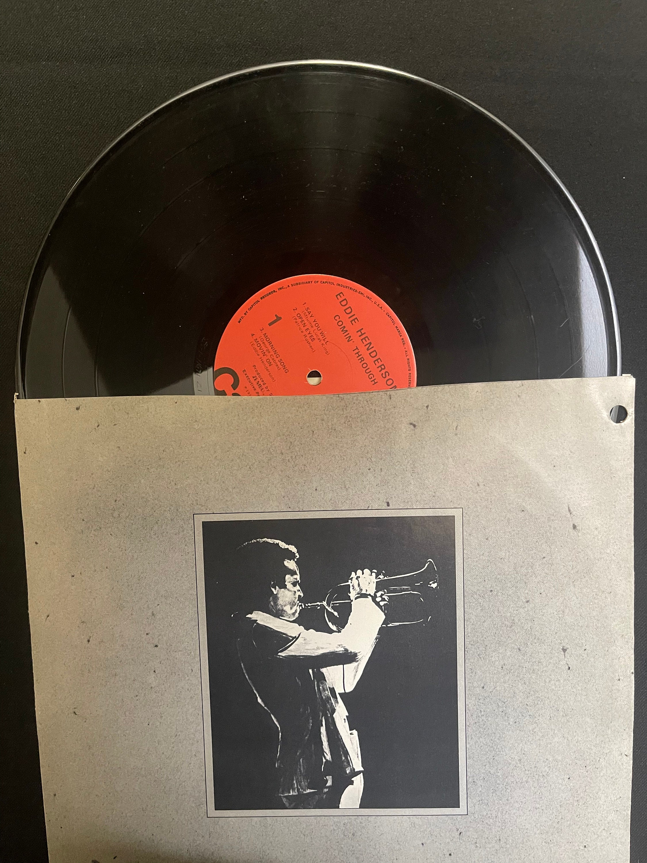 Eddie Henderson - “comin' Through” - Original Vinyl 1977 Record