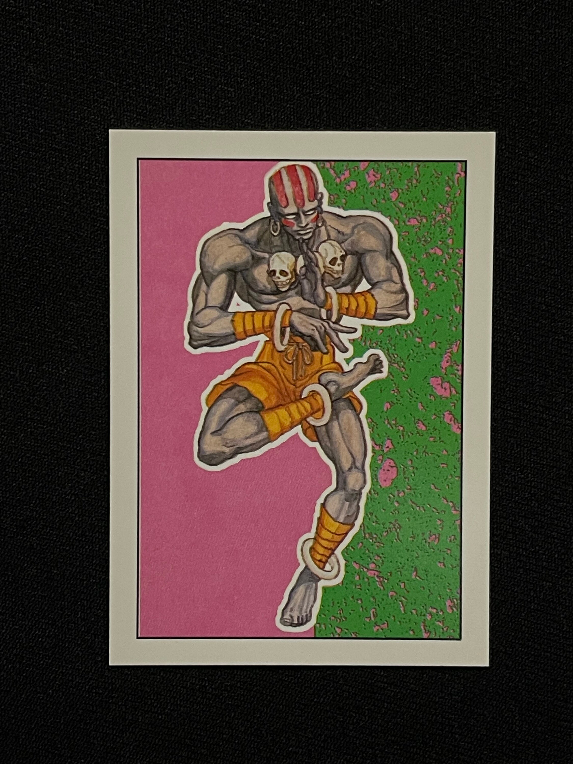 1993 Topps / Capcom ストリートファイター II - ダルシム カード