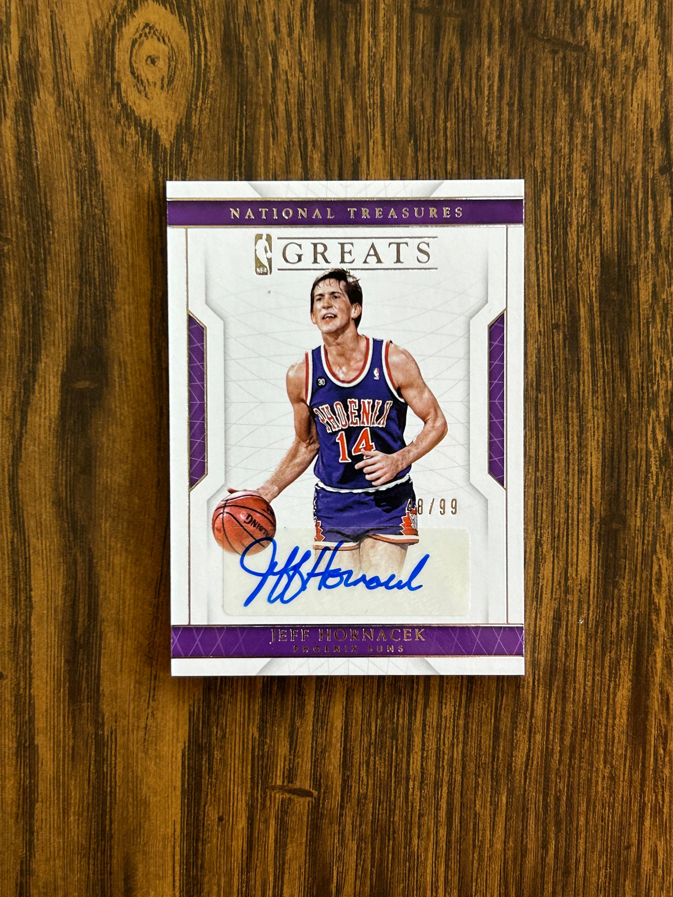 2016-17 Panini National Treasures Basketball - Jeff Hornacek