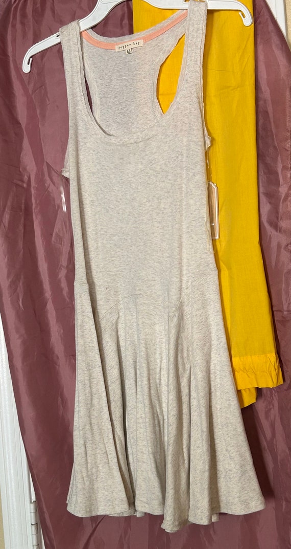 Robe Fille Copper Key Taille S (6 Ans) - Sans Manches, Motif Paisley-Floral Pêche, Neuve Avec étiquette