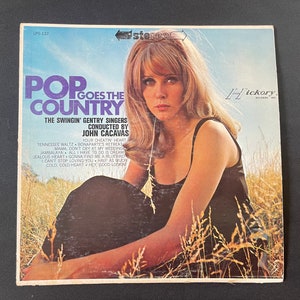 Pop Goes The Country - Original Vinyl 1970’s Record - LPS 137 / ST. 91088 - Capitol Records - Great Shape / Vintage Gem