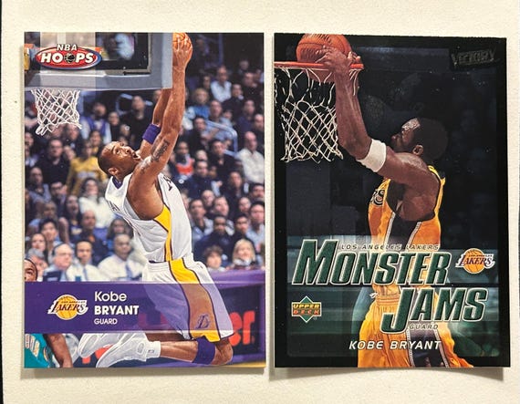 kobe bryant slam dunk card