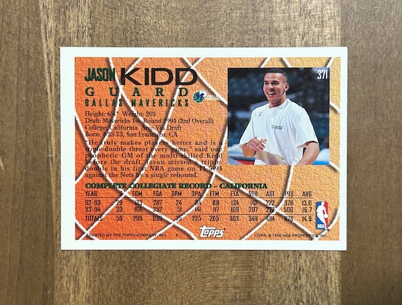 NBAカード Jason Kidd キャンバスサイン 25シリ NBAカード Jason Kidd キャンバスサイン 25シリ NBAカード Jason