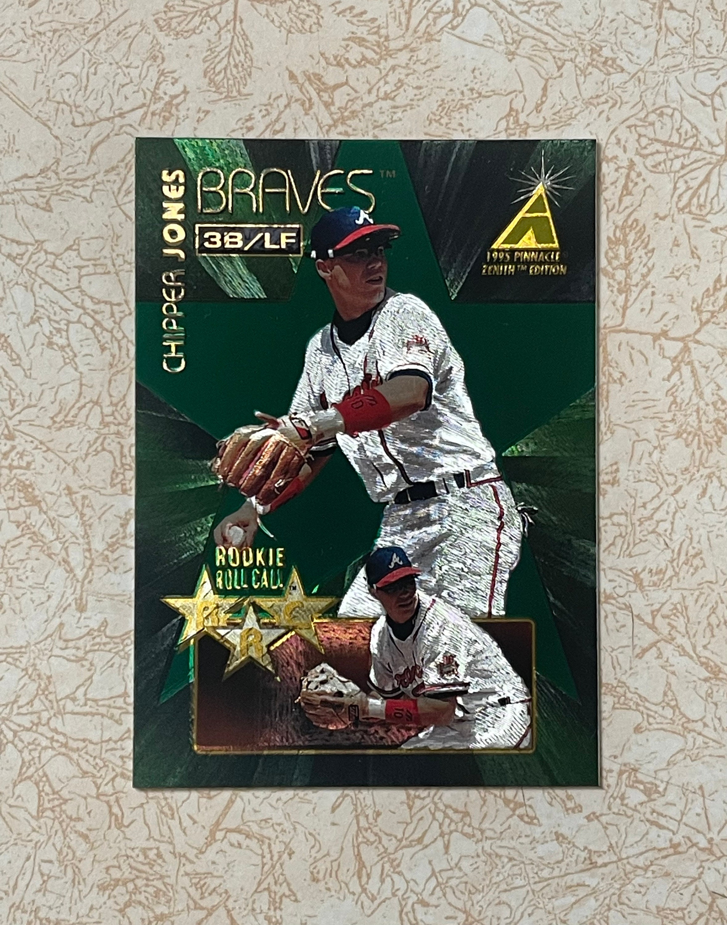 Chipper Jones 1995 Pinnacle Zenith Edition Rookie Roll - Etsy