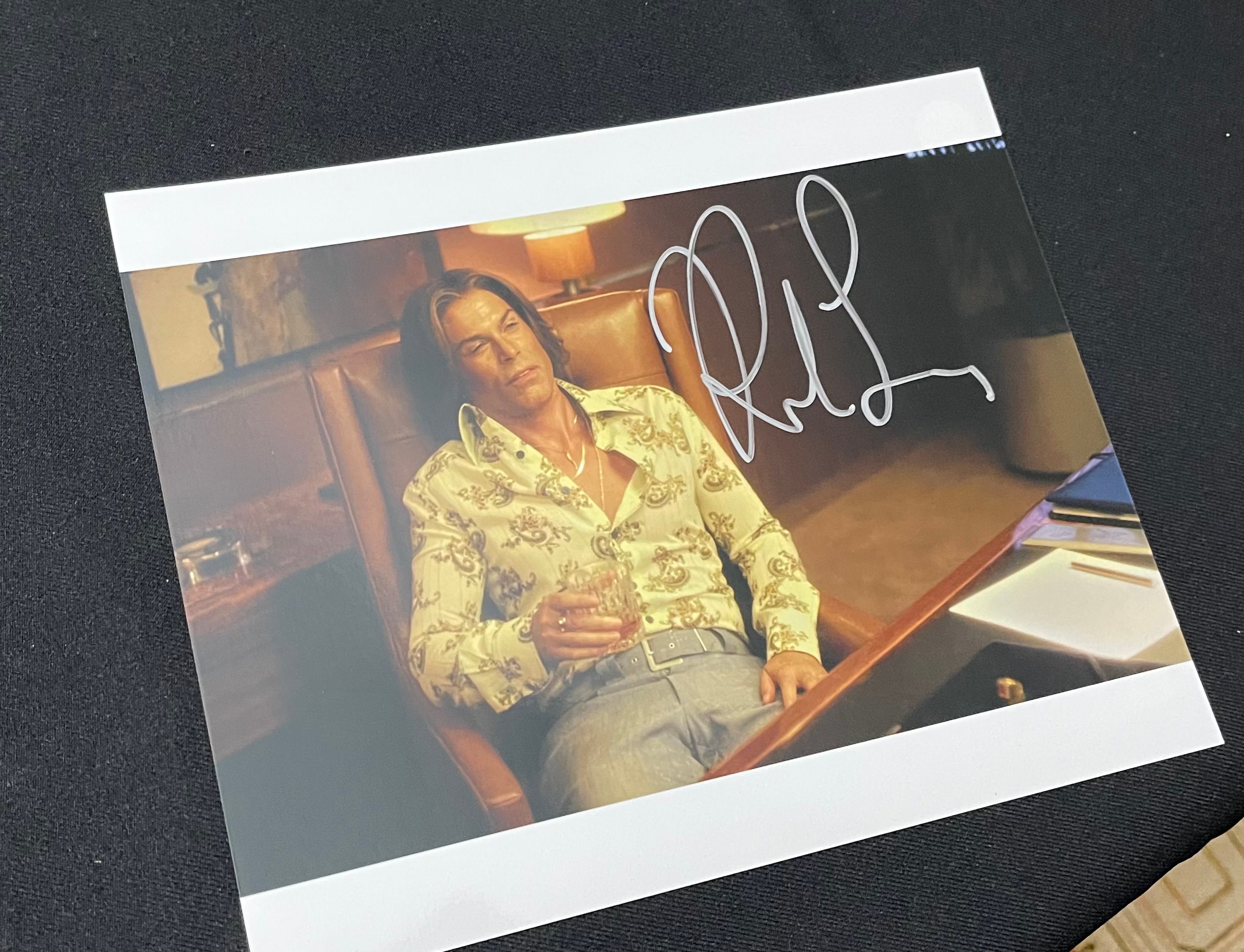 Behind The Candelabra Genuine Hand Signed 8x10 Authentic Autographed Photo w/ HOLO COA Rob Lowe