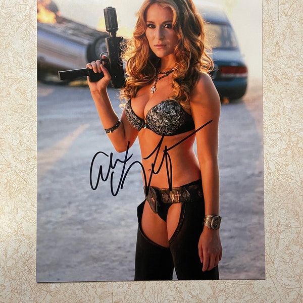 Alex Vega - Genuine Hand Signed 8x10 Authentic Autographed Photo w/ HOLO COA