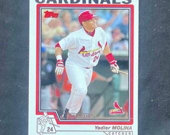 Yadier Molina 2004 Topps Chrome Rookie #219 Cardinals PSA 10
