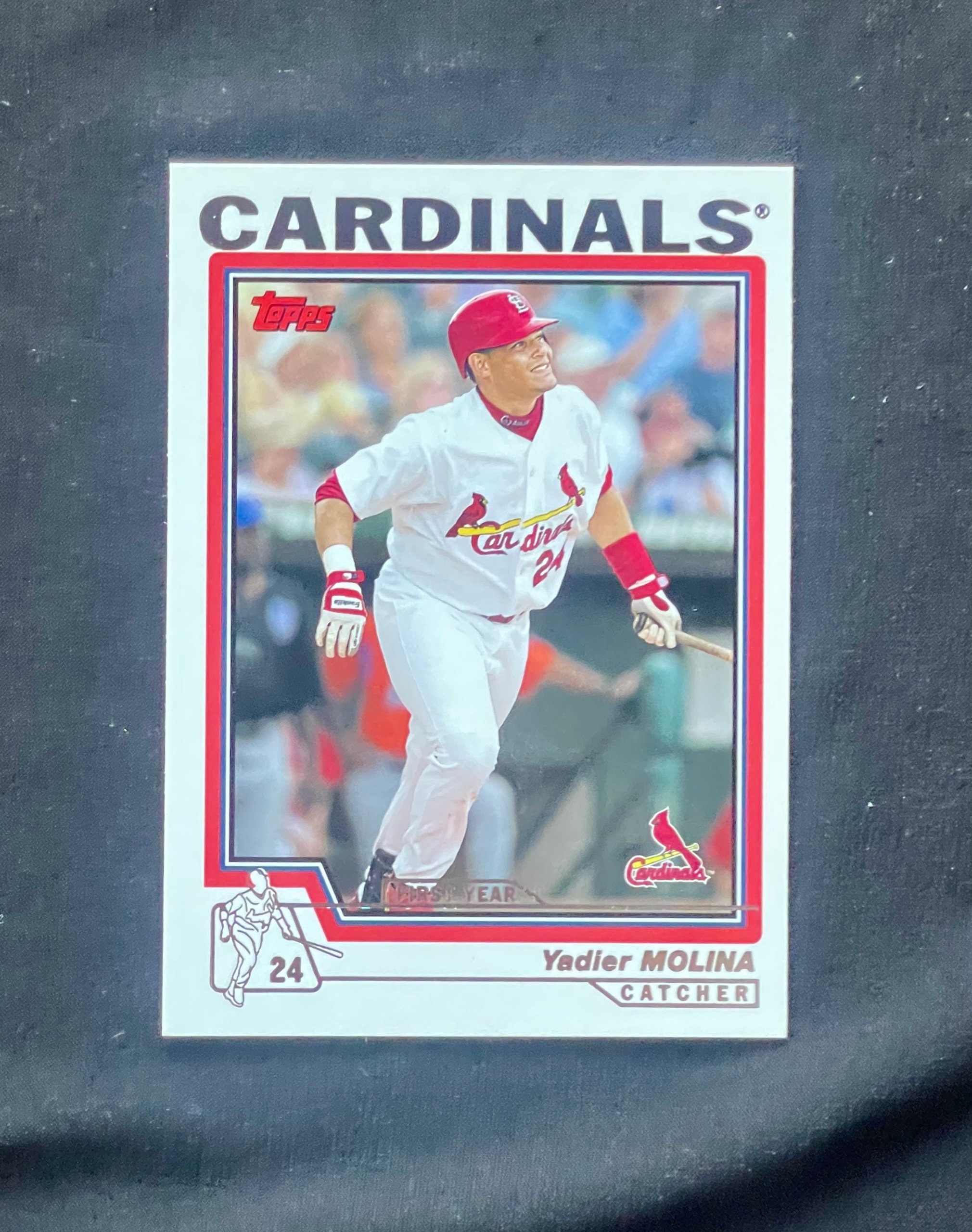 2020 Topps Stadium Club Yadier Molina Chrome St. Louis