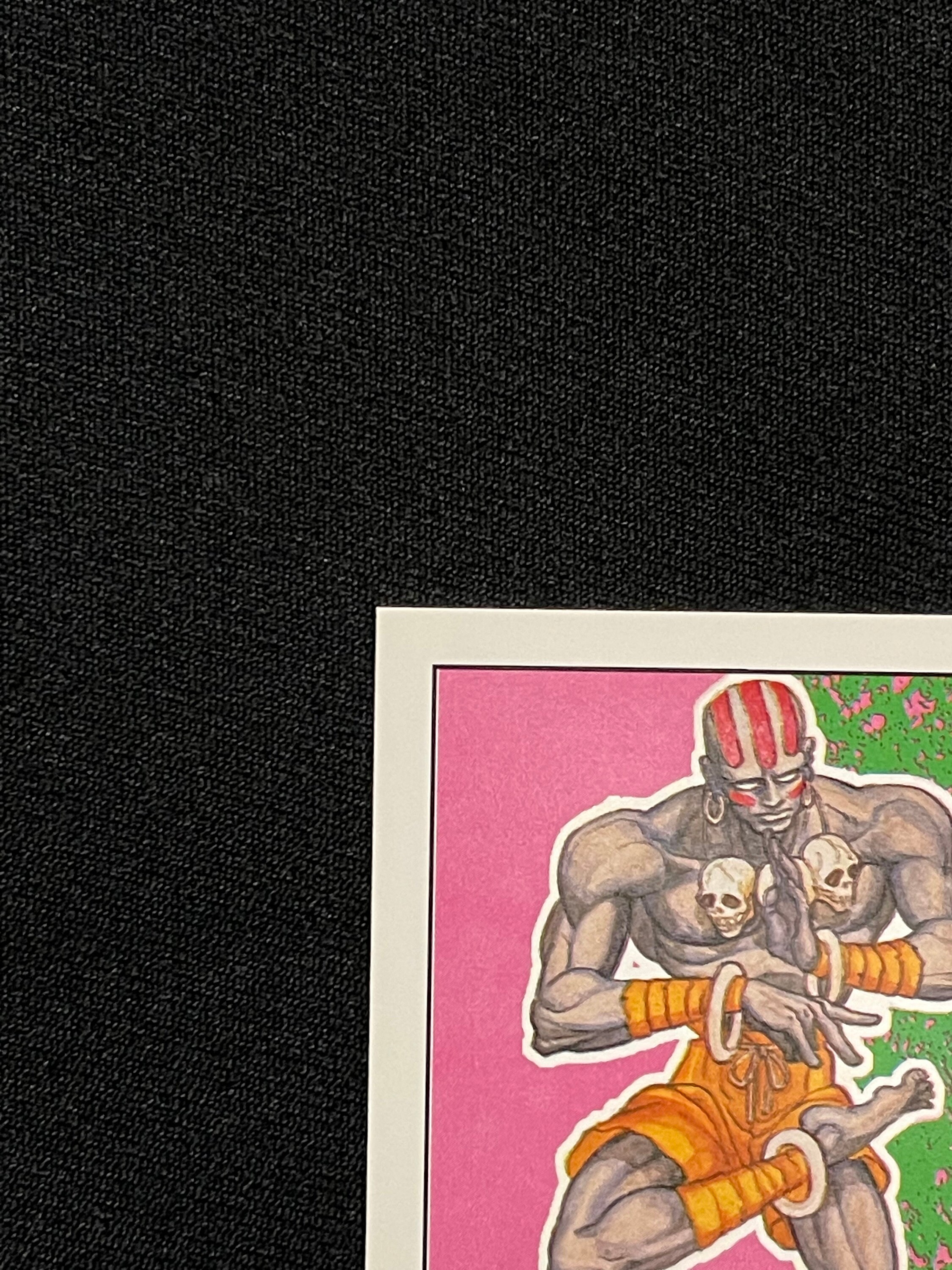 1993 Topps / Capcom ストリートファイター II - ダルシム カード