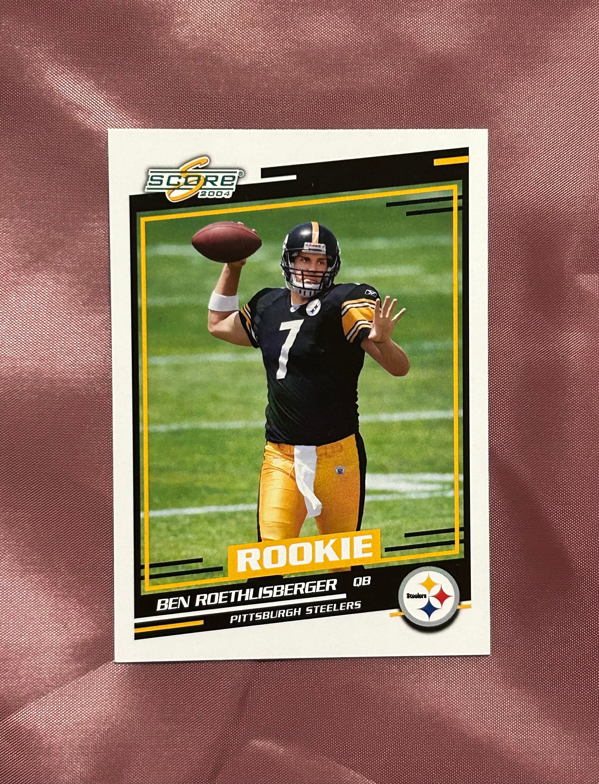 2004 Score Football - Ben Roethlisberger - Rookie Card - No 381