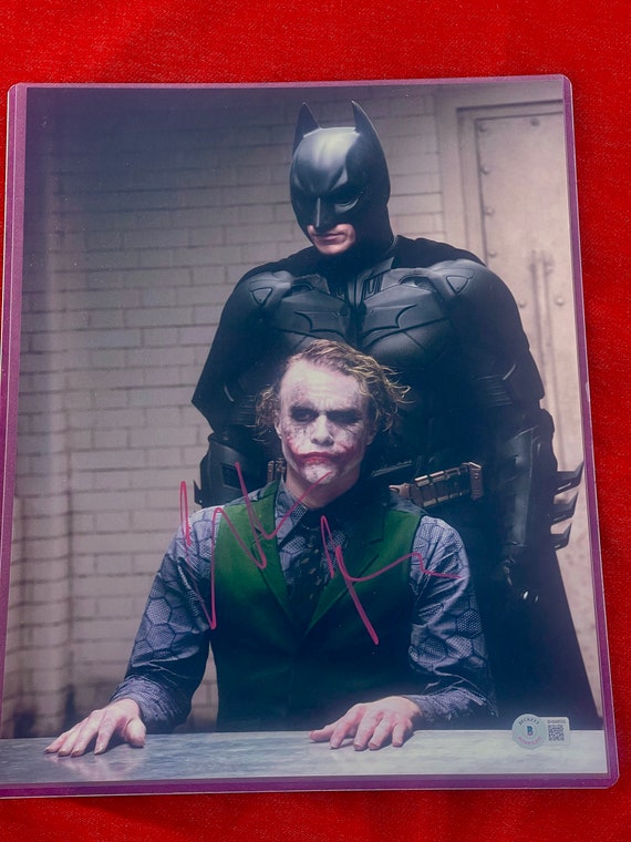 ベケット鑑定済み クリスチャン・ベール 直筆サイン入りフォト