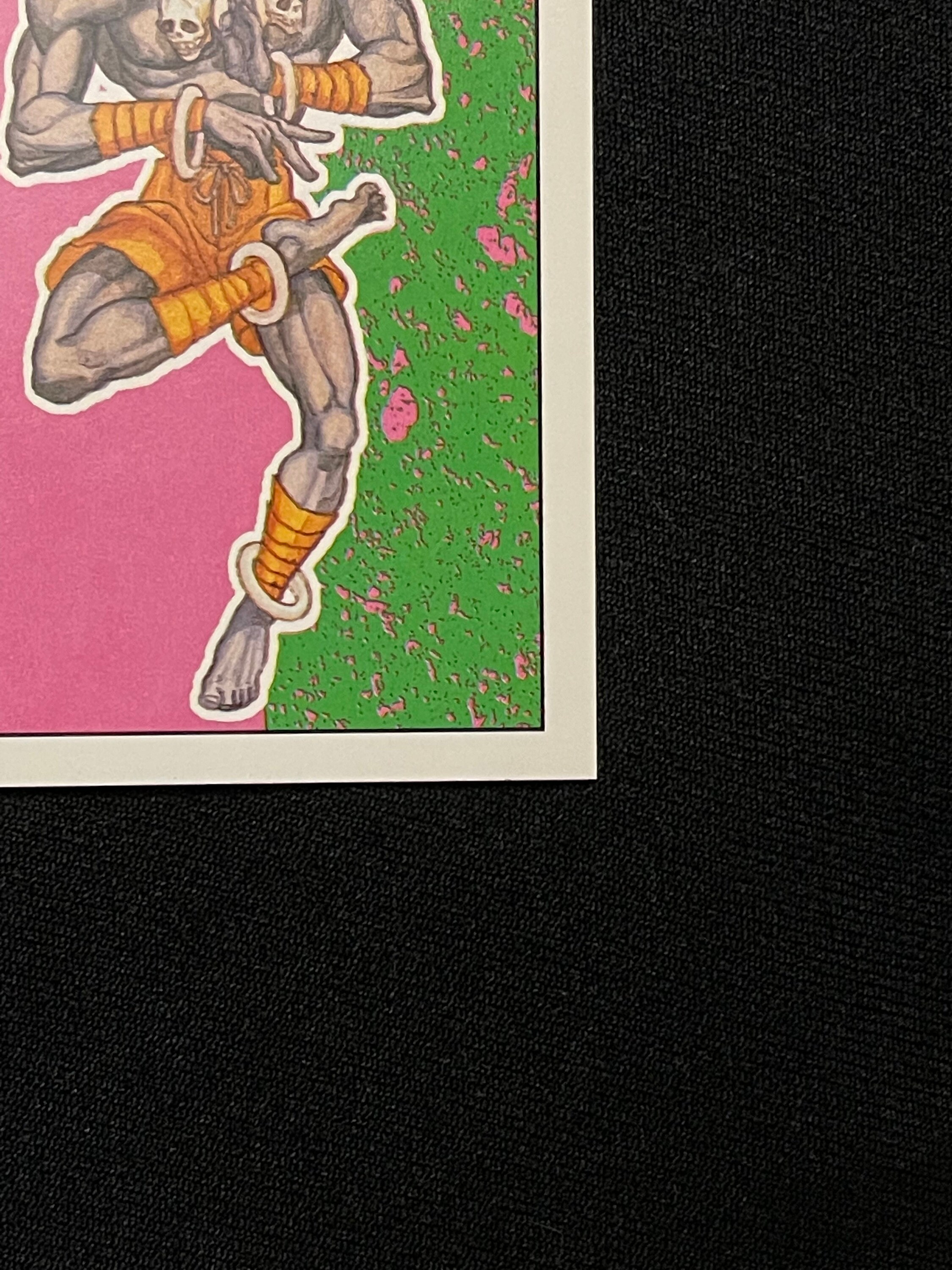 1993 Topps / Capcom ストリートファイター II - ダルシム カード