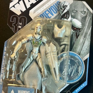 Star Wars - Concept General Grievous - Signature Series - Ralph McQuarrie / Warren Fu - 2007 - Hasbro - # 07418 - NIB - Rare Imaginative Gem