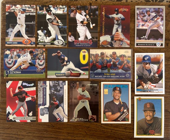 Roberto Alomar - Lot of 14 Cards - 1990-2015 - Mint & Very Clean - 2001 Archives Rookie (a 10) + Base/subs/sp's/ Rare Inserts Gems and More! - Etsy New Zealand Roberto Alomar - Lot of 14 Cards - 1990-2015 - Mint & Very Clean - 2001 Archives Rookie (a 10) + Base/subs/sp's/ Rare Inserts Gems and More! - Etsy New Zealand