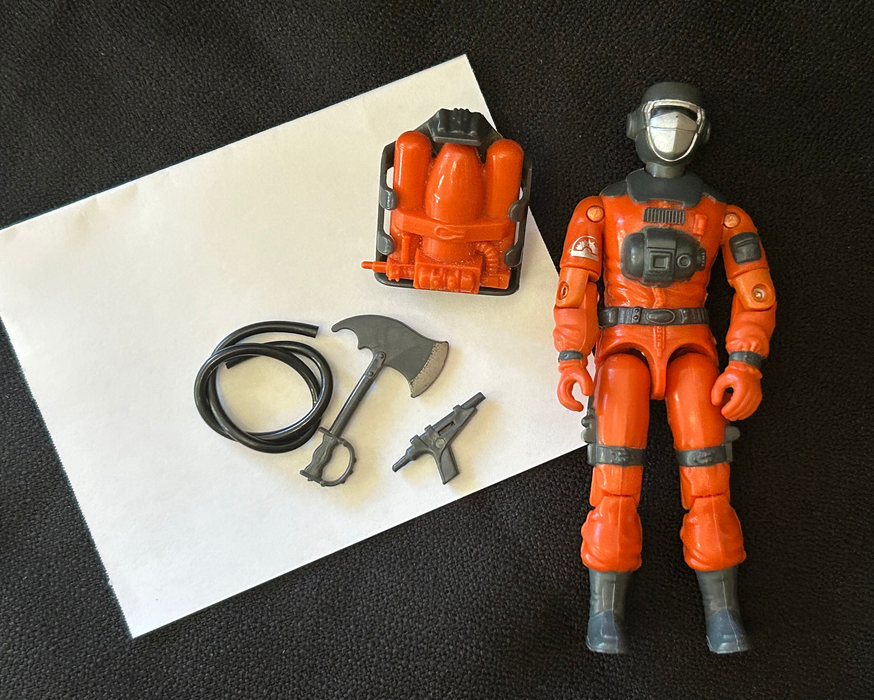 GI Joe Barbecue Action Figure 100 Complete No Card 1985 Hasbro Great Shape Rare Vintage Gem Etsy Australia