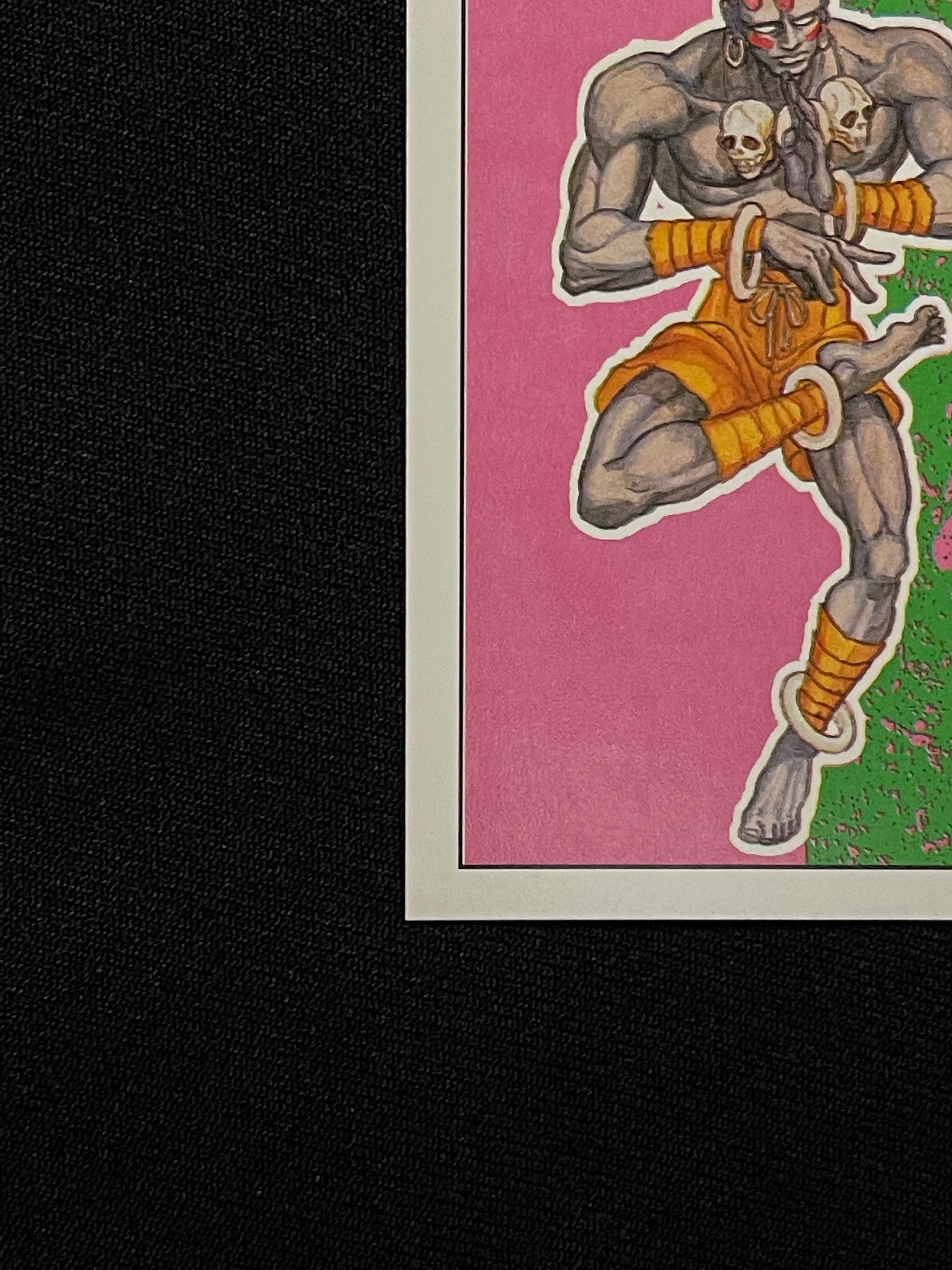 1993 Topps / Capcom ストリートファイター II - ダルシム カード