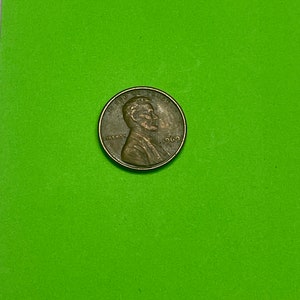 1969 Lincoln Cent Penny - D Mint - DDO/DDR - Double Die Obverse / Reverse - W/ Magenta & Other Color l Waves - Amazing Lovely Vintage Gem!