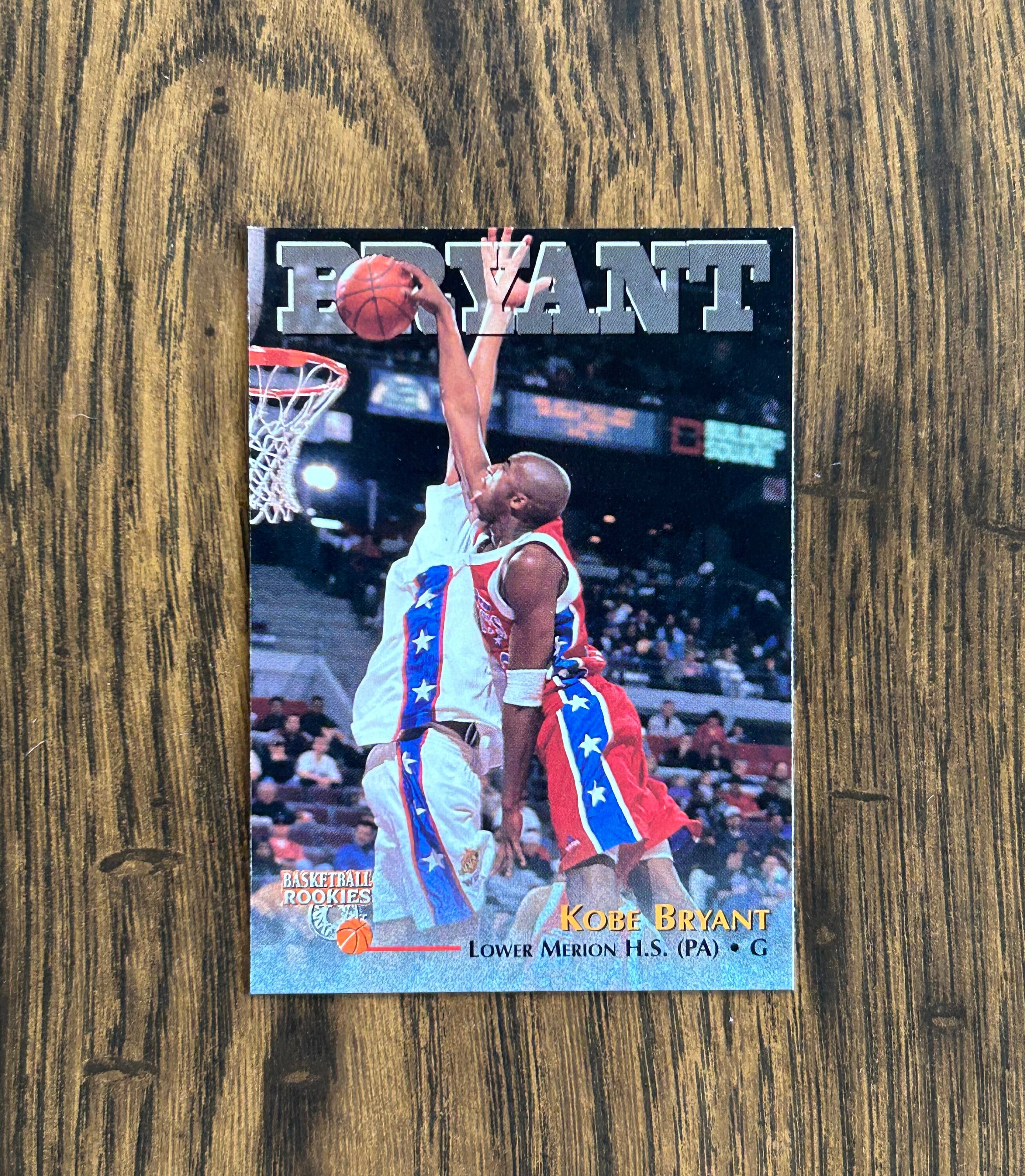 1996 Scoreboard Basketball Rookies - Kobe Bryant - Rookie Card No 