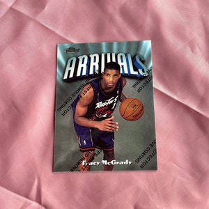 1997-98 Topps Finest Arrivals - Tracy McGrady - Tarjeta de baloncesto - No. 294 - Perfecto / Buen estado - Toronto Raptor / Magic / Rockets Star