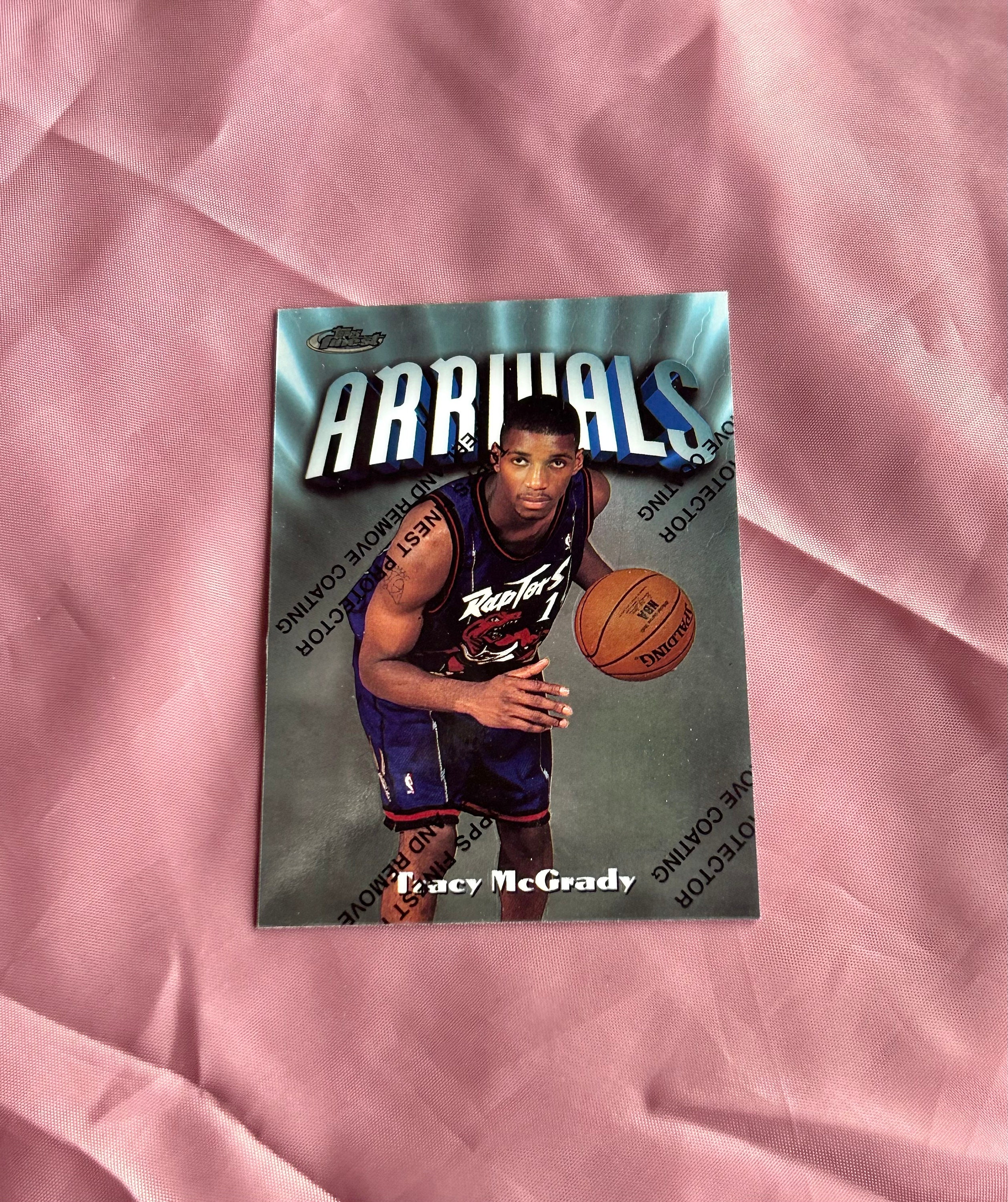 1997-98 Topps Finest Arrivals - Tracy Mcgrady - Basketball 1997-98 Topps Finest Arrivals - Tracy Mcgrady - Basketball
