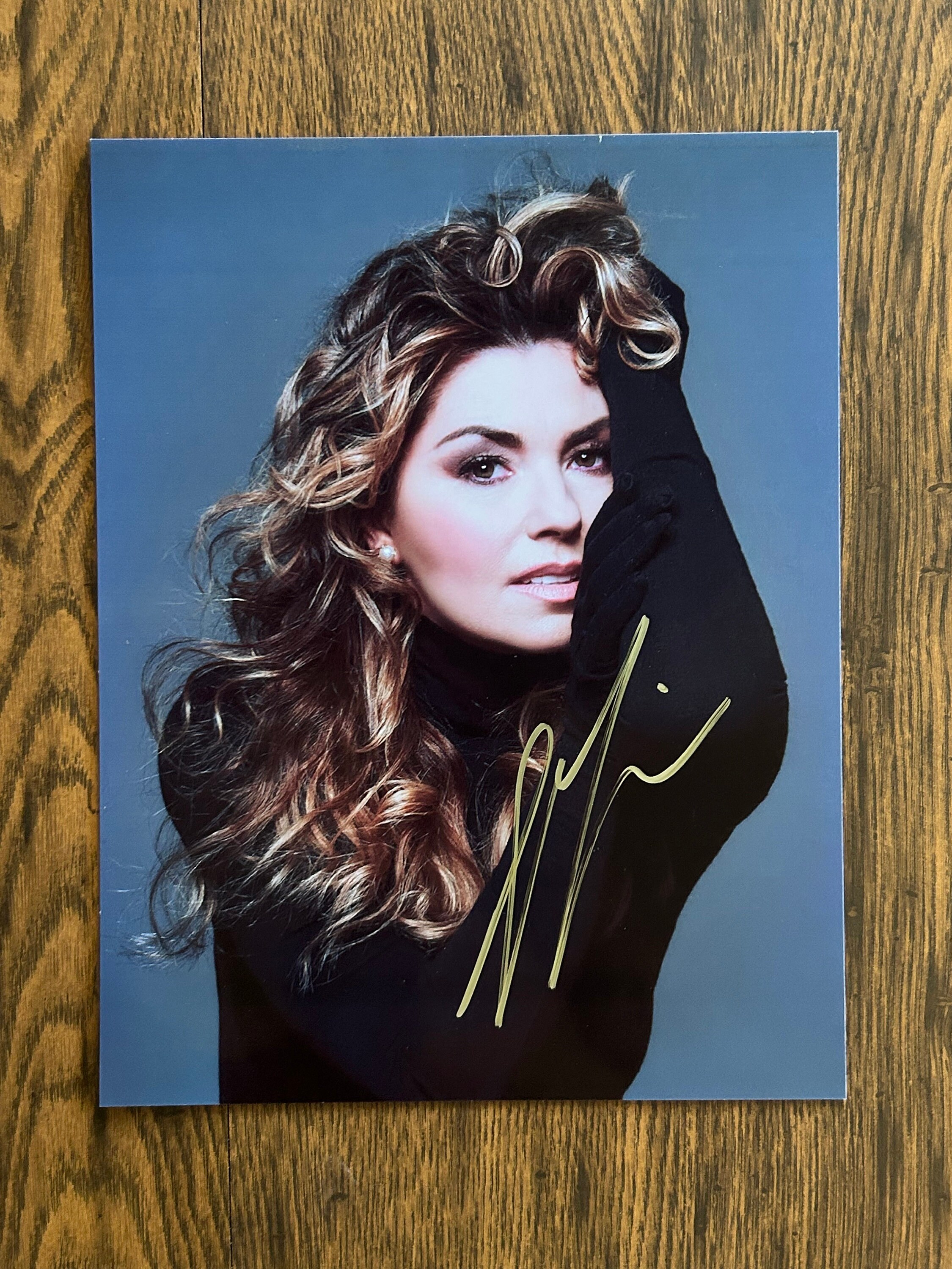 Shania Esign Shania Twain Genuine Hand Signed 8.5 X 11 Authentic Autographed Photo ...