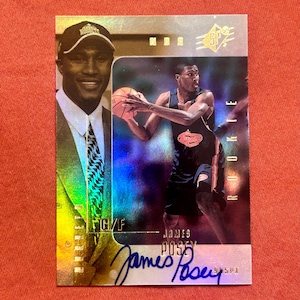 1999-00 Upper Deck SPX Basketball - James Posey - Tarjeta de novato autografiada - N.° 2327/2500 - Denver Nuggets - Miami Heat - Mint Classic Gem