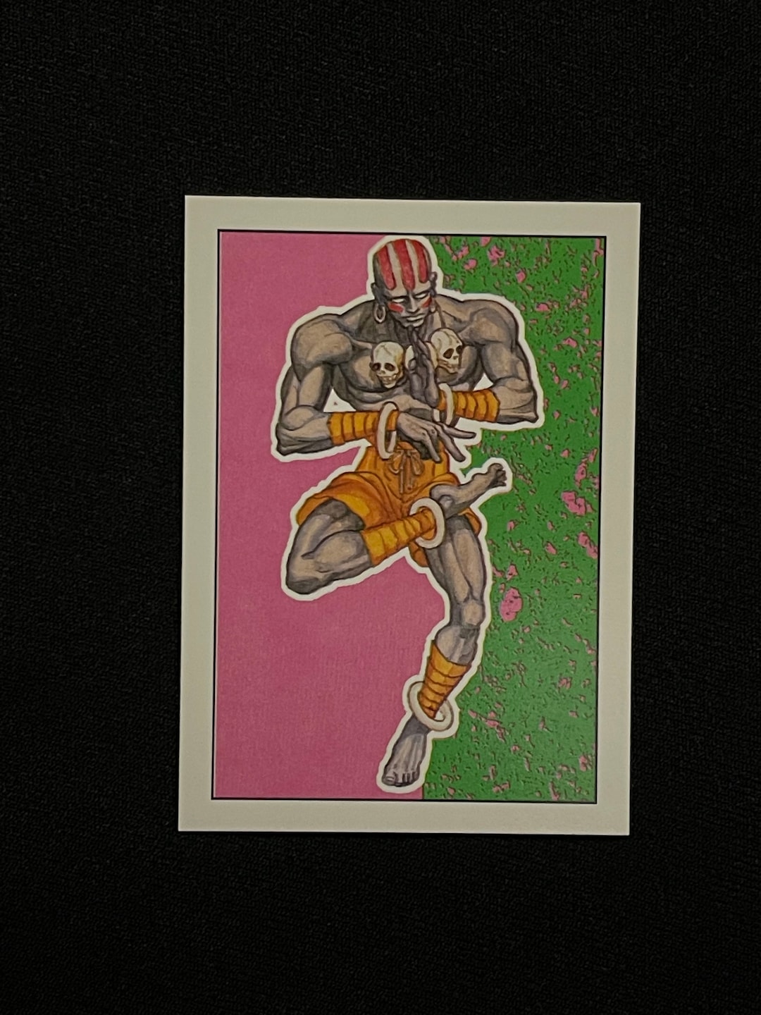 1993 Topps / Capcom ストリートファイター II - ダルシム カード