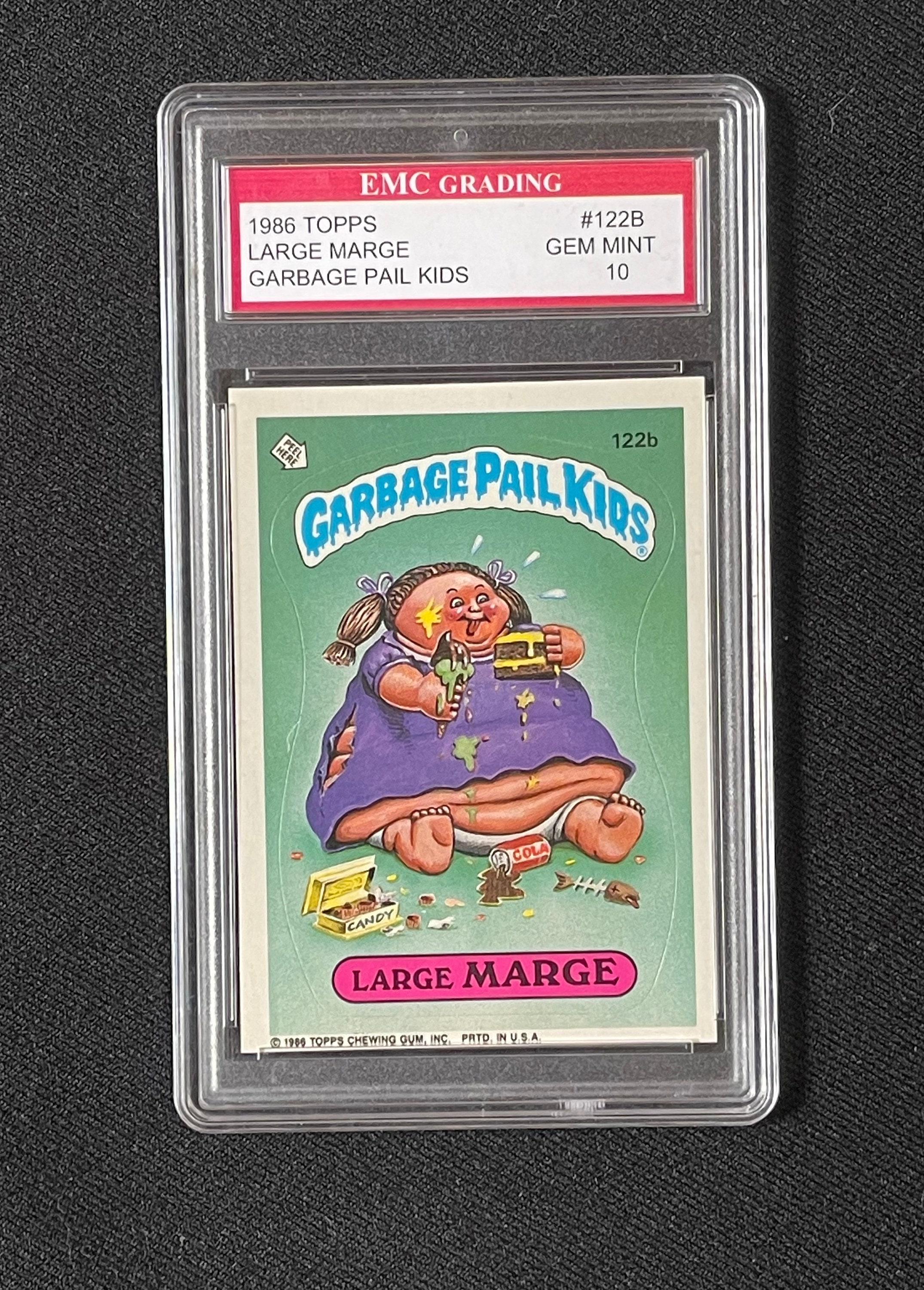 Garbage Pail Kid Series 2 - # 122 B - 1986 - Large Marge - Mint