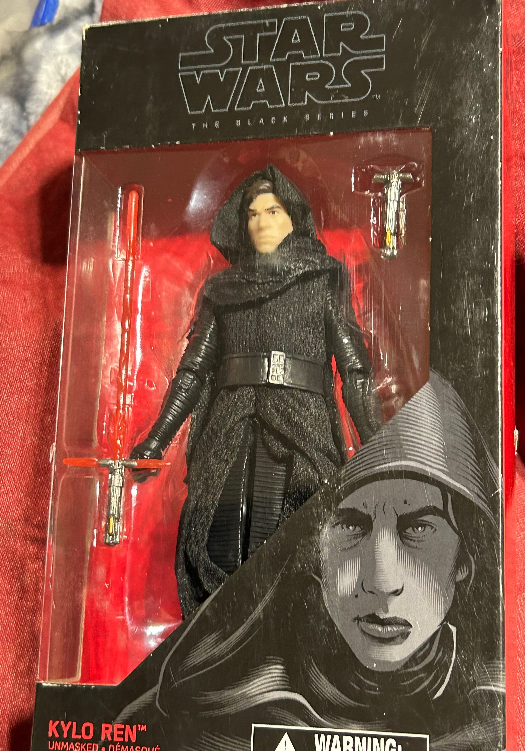 Star Wars - the Black Series - Kylo Ren Unmasked - 2016 Star Wars - the Black Series - Kylo Ren Unmasked - 2016