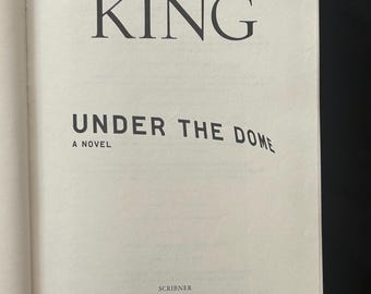 スティーブン・キング UNDER THE DOME ハードカバー スティーブン・キング UNDER THE DOME ハードカバー安い 価格