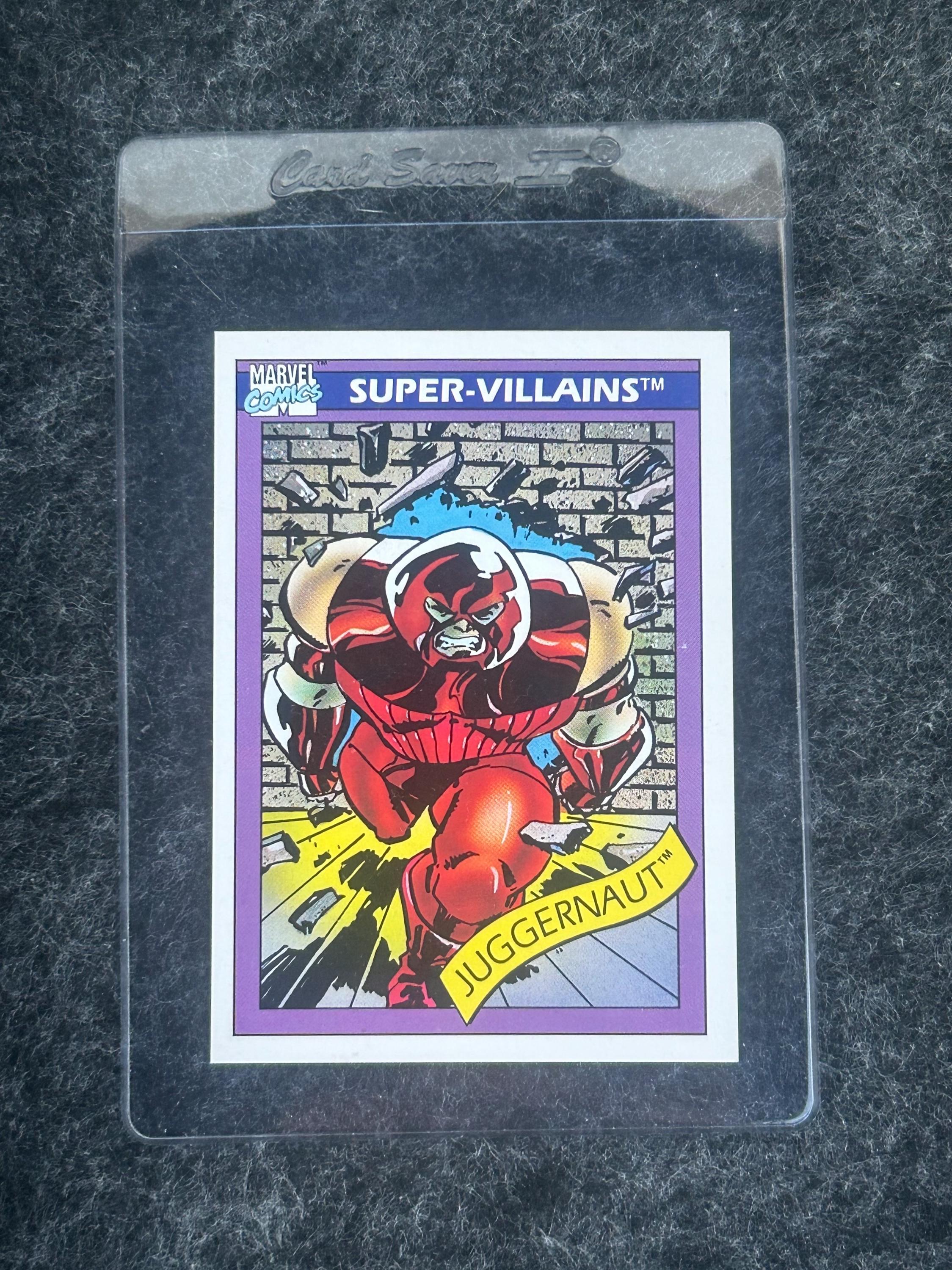 1990 Marvel Impel Series 1 - Juggernaut - Card # 55 - Mint