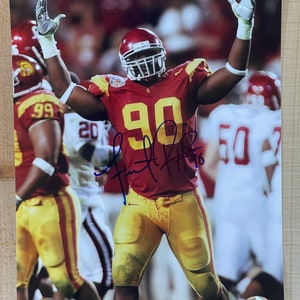 Frostee Rucker - ISC - Arizona Cardinals - Cincinnati Bengals Legend and Star - Genuine Hand Signed 8x10 Authentic Autographed Photo w/ COA