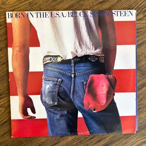 Bruce Springsteen - Born In The USA - Original Vinyl 1984 Record -  Columbia Records - # AL 38653 - Pristine Shape! Vintage Gem!