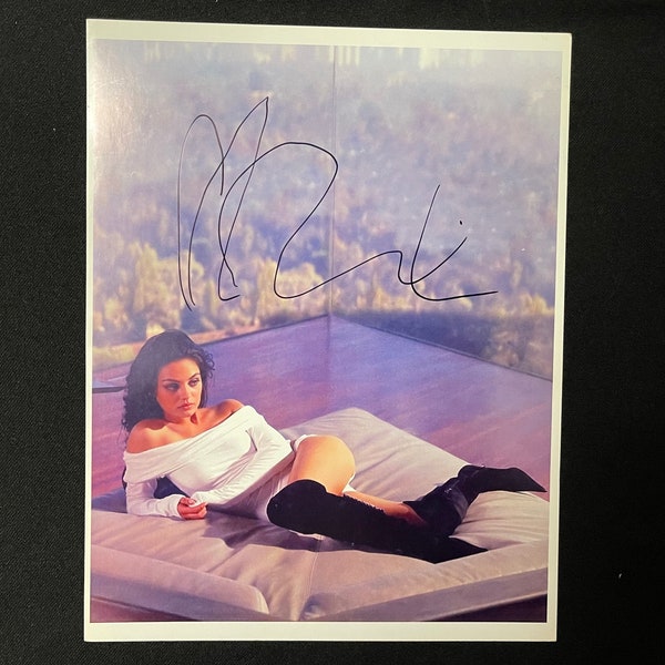 Mila Kunis - Genuine Hand Signed 8.5x11 Authentic Autographed Photo w/COA - Black Swann, That 70’s Show