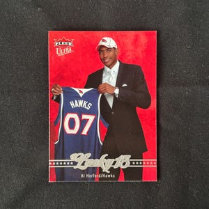 2007-08 Fleer Ultra - アル・ホーフォード - ラッキー 13 ルーキーカード - エラー - 裏面に印刷なし (# 350) - ミント - レア エラー ジェム! セルティックス / ATL ホークス スター