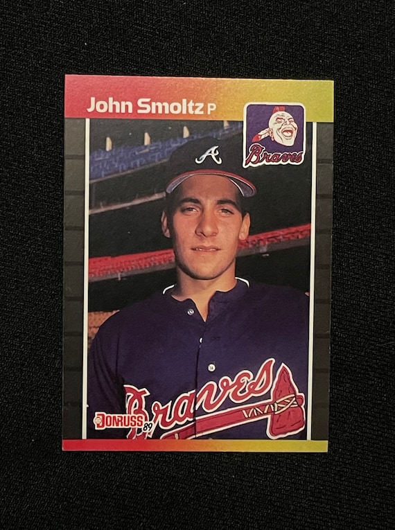 John Smoltz - 1989 Donruss Baseball Rookie Card # 642 - Mint / Pristine -  9.5-10 Grade for Sure - Rare Gem! - Etsy New Zealand
