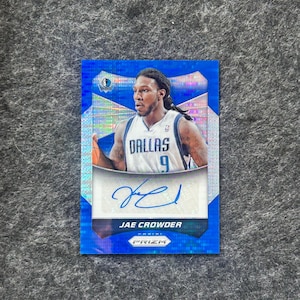 2014-15 Panini Prizm Blue Basketball - Jae Cloder - Autogrammierte Prizm Rookie Karte - Nr 24 - #’d 03/249 - Mint - Signiertes RK Gem!! Geld!!