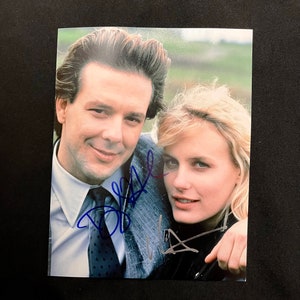 Mickey Rourke & Daryl Hannah - Genuine Hand Signed 8x10 Authentic Autographed Photo - From Movie “The Pope of Greenwich Village” - GEM