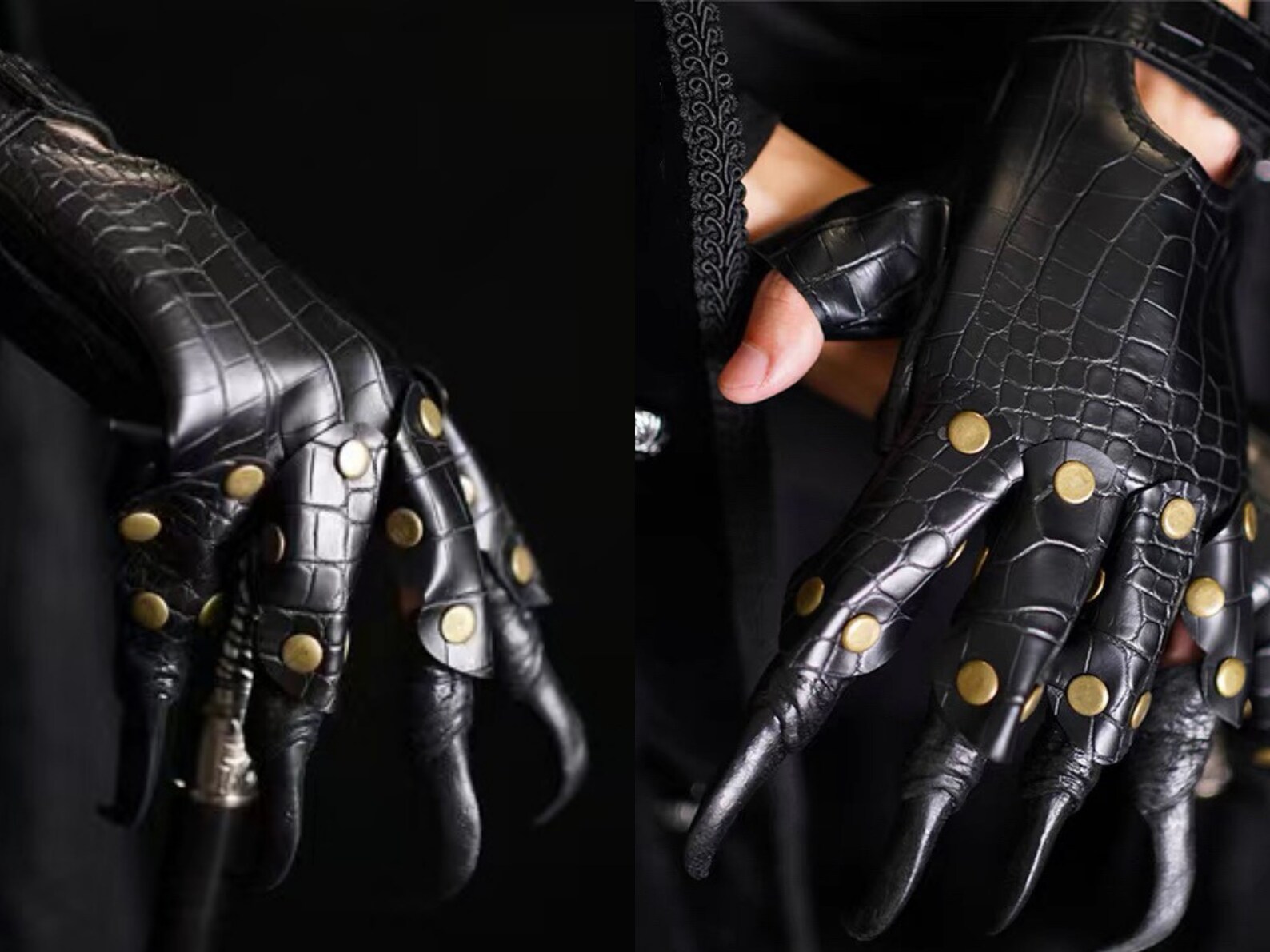 Steampunk Dragon Claw Gloves/Gauntlets With Claws Cosplay Etsy