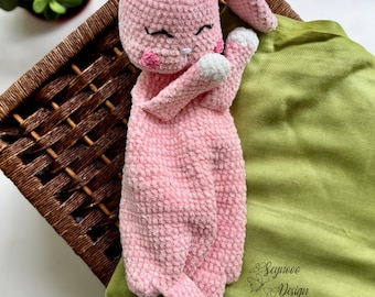 Crochet Bunny Lovey Amigurumi Pattern (PDF)