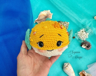 海の下の友達あみぐるみ海の生き物かぎ針編みパターン PDF - Etsy 日本