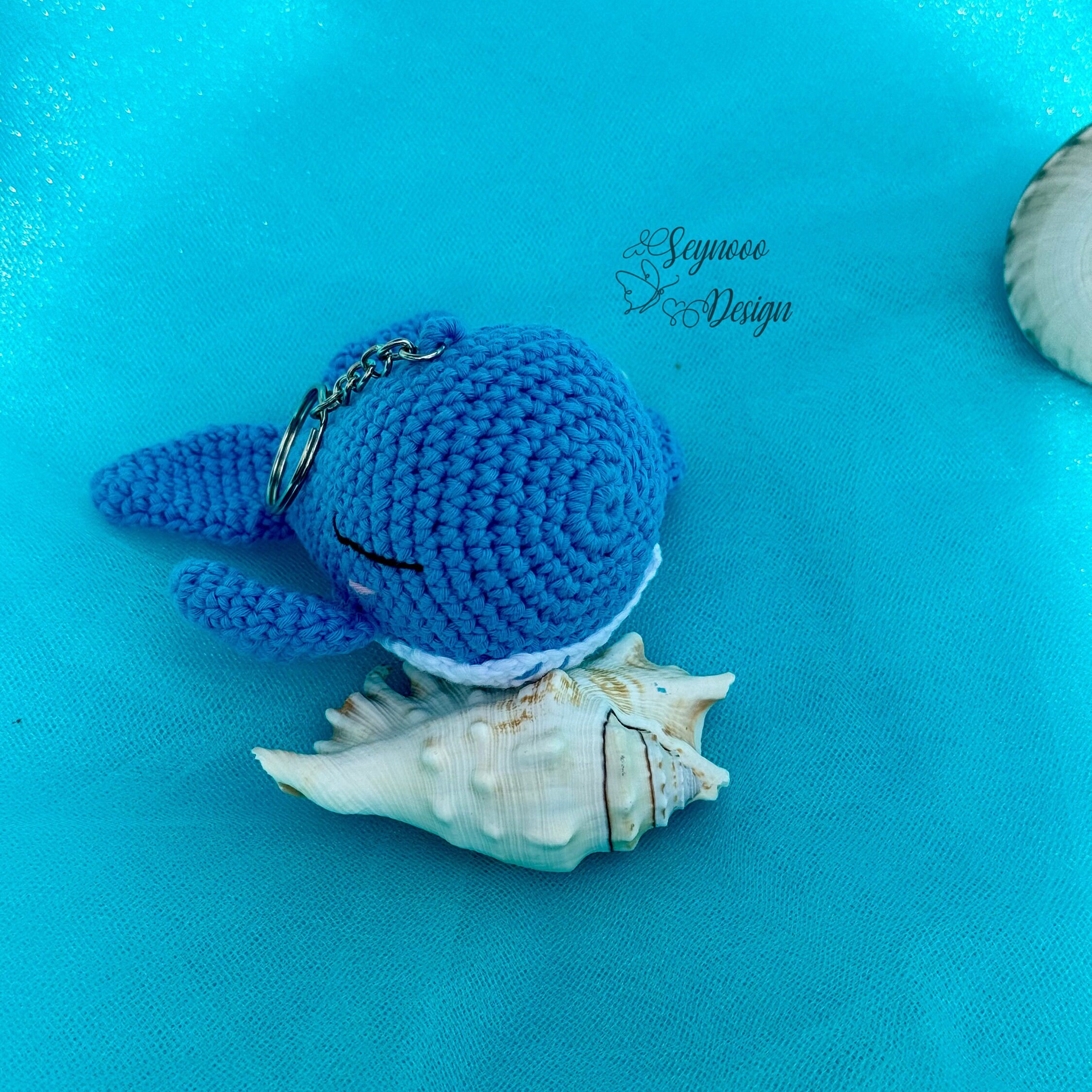 かぎ針編みのアミグルミ クジラ キーホルダーのパターン (PDF) - Etsy 日本