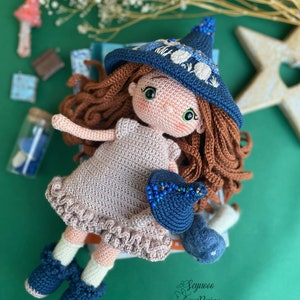 Crochet Fairy Cup Mushroom Doll Pattern (PDF Pattern)