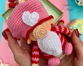Amigurumi Crochet Chef Gnome Pattern (PDF Pattern)
