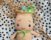 Crochet Sprout Amigurumi Pattern: Sugar Gang Toy (PDF Pattern)