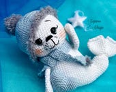 Crochet Seal Toy Pattern: Amigurumi Sea Creature (PDF Pattern)