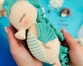 Crochet Seahorse Toy, Amigurumi Seahorse PDF Pattern